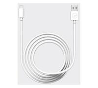 Mobility Lab - Câble Lightning - Lightning mâle pour USB mâle - 1 m - Certifié MFI - blanc - Charge rapide, USB Power Delivery (12W), données et charge données et