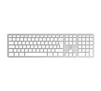 Mobility Lab Clavier français AZERTY sans fil pour Mac - blanc et argenté
