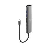 Mobility Lab - Hub Adaptateur USB-C 7 en 1 100W - Port HDMI, 1 Port USB-C, 2 Ports USB 3.0, Ethernet, Lecteur de Carte SD et Micro SD - Transfert de donnée Rapide et HDMI 4K - pour macOS et Windows