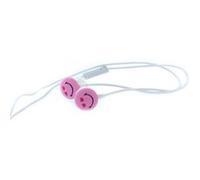 Mobility Lab Intra Smiley World - Écouteurs avec micro - intra-auriculaire - filaire - jack 3,5mm - rose Rose