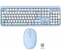 Mobility Lab Kit clavier et souris sans fil Pure Color - Bleu