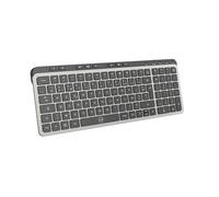 Mobility Lab - KP450W Compact - Clavier sans Fil Multi-connexions - AZERTY, Récepteur 2.4 Ghz USB + 2 x Bluetooth, 25 raccourcis multimédia, Recharge Rapide Via USB-C - Windows