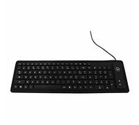 Mobility Lab clavier flexible, waterproof, étanche et enroulable ML300559 - AZERTY