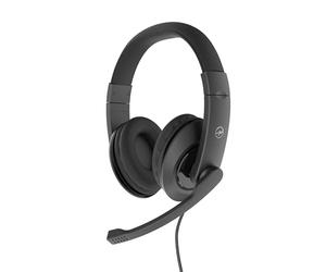 Mobility Lab - ML301198 - Casque avec microphone stéréo 550 - Câble de 2 mètres, adaptable - Connecteur USB + USB-C adaptateur - Casque pour télétravail, centre d’appels, conférences téléphoniques