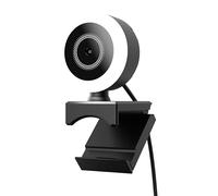 Mobility Lab - ML301310 - Webcam Filaire USB - Full HD, Pas de vis Universel intégré, Microphone intégré, Anneau LED réglable, Plug and Play - Compatibilité macOS et Windows