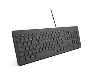 MOBILITY LAB ML304250 - Clavier PC Business Filaire avec 2 hub USB intégré - Noir