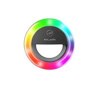 Mobility Lab - ML305745 - Selfie Ring - Anneaux Lumineux pour Selfie avec lumière LED RGB 36 Modes, 3 Niveaux de luminosité réglable pour Smartphone et Tablette