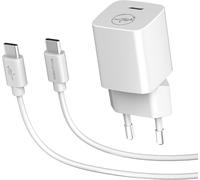 Mobility Lab - Ml312538 - Chargeur + Câble Usb-C - Charge Rapide 20w Et Vitesse De Transfert Rapide Usb 2.0 - Câble 1 Mètre - Compatible Smartphone, Ordinateur Et Tablette Avec Port Usb-C - Blanc