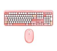 Ensemble clavier souris - MOBILITY LAB - Pure color - Sans fil - Pavé numérique intégré - Rose