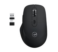 Souris sans fil - MOBILITY LAB - Omega - Bluetooth et récepteur 2,4GHz - Noir - Clics silencieux - Précision réglable
