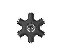 Mobility Lab répartiteur jack3.5mm 5en1 ML311074 Noir 52 x 52 x 12 mm