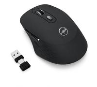 Mobility Lab – Souris sans fil Omega – Bluetooth et récepteur 2,4 GHz, clics silencieux – Noir