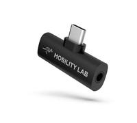 Mobility Lab - USB-C vers jack de casque / adaptateur de charge - USB-C mâle pour USB-C, mini-phone stereo 3.5 mm femelle
