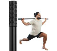 Mobility Mentor Bâton de yoga - Bâton de mobilité - Grand bâton d'exercice en bambou pour étirement - Bâton d'entraînement - Bâton correcteur de posture - Barre de yoga - Bâton extensible pour fitness
