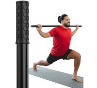 Mobility Mentor Bâton de yoga - Bâton de mobilité - Grand bâton d'exercice en bambou pour étirement - Bâton d'entraînement - Bâton correcteur de posture - Barre de yoga - Bâton extensible pour fitness
