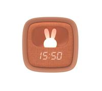 Mobility on Board Réveil Veilleuse Enfant Billy Clock - Chocolat