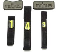 MOBIUS Kit Straps Medium Adulte Unisexe, Noir, M