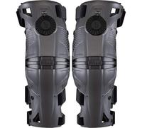 Mobius X8 Orthopedic Knee Guards Gris M Grey / Crimson