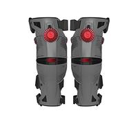 MOBIUS Orthèses x8 (la Paire) - Gris/Rouge - XX-Large Genouillères Gris/Rouge FR: 2XL (Taille Fabricant: XXL)