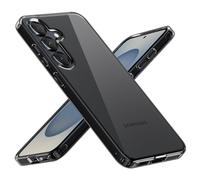 MobNano Coque pour Samsung Galaxy S25 avec Protection Militaire Antichoc | Coque Fine Protection de Caméra Anti-Jaunissement Anti-Rayures - Noir