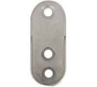 MOBOIS Lot de 2 Naissances dressing en métal - H 30 x Ø 15 mm - Chrome