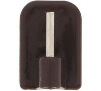 MOBOIS Lot de 4 Pitons adhésifs - Marron