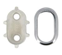 MOBOIS Naissance dressing en métal - H 30 x Ø 15 mm - Chrome