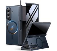 MOBOSI Étui fin et fin pour Z Fold 8 Ultra avec stylet [compatible avec Magsafe] [béquille intégrée, protection d'écran de confidentialité, protection intégrale de la charnière et fente pour stylo