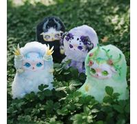 Mobostar douze Constellations série de rosée du matin poupées en vinyle boîte aveugle Caixa Caja poupées Kawaii filles garçons cadeau Anime Figure jouet Open-Aquarius