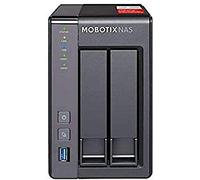 Mobotix MX-S-NAS2A-8 Serveur de Stockage Ethernet/LAN Compact Noir NAS - Serveurs de Stockage (Disque Dur, SSD, SATA, Série ATA III, 24 to, 2.5, 3.5", 0, 1, Jbod, 2 GHz)