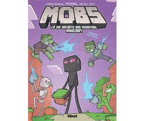 MOBS, La vie secrète des monstres Minecraft - Tome 02 Gags à eau risque - Frigiel - Glénat - cartonné - Bande dessinée jeunesse