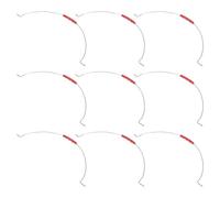 MOBUTOFU 10 Poignées de Seau en Fer et Caoutchouc pour Seaux de Peinture et Maçonnerie, Confortables et Robustes, Pack de 10 pour Usage Artisanal et Industriel