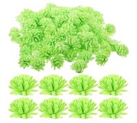 MOBUTOFU 100pièces Flower Diffuser Artificial Chrysanthemum Aromatherapy Flowers for Home Office Passive Air Freshener Diffuser with Rattan Sticks Scent and Natural Decoration