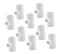 MOBUTOFU 10pièces Raccords PVC pour Abreuvoir Automatique à Poulets Gobelets Eau Filetés Système Abreuvement pour Volaille