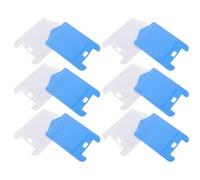 MOBUTOFU 12 Pièces Cartes Adhésives Recto Verso Bleues pour Insectes Volants, Haute Performance Adhésive en Abs, Adaptées pour Cuisines et Zones de Stockage