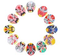 MOBUTOFU 12 Pièces Masque D'opéra de Pékin Halloween Lot de Masques Visage