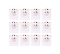 MOBUTOFU 12pièces Sacs Papier à Thème Animalier Panda Petits Sacs Fourre-tout Durables avec Fond Plat pour Fête Anniversaire Emballage Cadeau et Shopping Léger