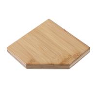 MOBUTOFU 1ensemble Étagère Murale Bambou pour Angle de Mur Rangement sans Percage pour Salle de Bain Cuisine et Chambre Porte-Objets Solide et Élégant de Côté