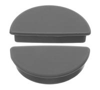 MOBUTOFU 2 Pièces Butoirs de Siège de Toilette Demi-ronds Silencieux A32 | Support Stable et Antidérapant, Compatibilité, pour Maisons et Hôtels
