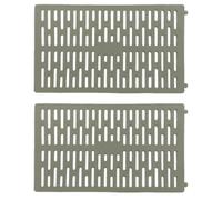 MOBUTOFU 2 Pièces Couvercle de Protection, Plastique Assemblable | Lavable, Facile à Déplacer Ranger, Usage Intérieur Extérieur pour Agrumes, Arbustes et Arbres