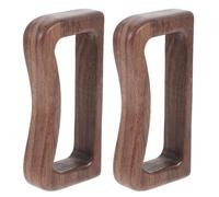 MOBUTOFU 2 Pièces Poignée de Tasse à Thé, Ergonomique, Style Rustique | Remplacement Robuste, Prise Confortable et Contrôle de Versement, pour Tasses à Thé et Verres