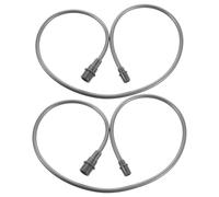 MOBUTOFU 2 Pièces Tube D'extension en Pvc pour Pompe à Main à Ventouses, Accessoire Facile à Démonter pour Soin du Dos à Domicile, Pièce de Rechange Flexible pour Massage sous Vide