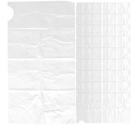 MOBUTOFU 20 Pièces de Protections D'évier Portables en Pe pour Attrape-barbes et Cheveux, Accessoires de Bain Pratiques, pour Voyager
