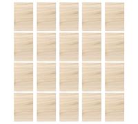 MOBUTOFU 20 Pièces Planche de Taekwondo Cassable en Bois Kaki Débutants | Équipement D'entraînement, Aide à L'évaluation des Compétences, pour Démonstrations Martiales à Domicile