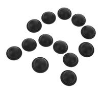 MOBUTOFU 20pcs Pieds de Support Ronds en PP pour Valise Noire, Accessoires de Réparation Compatibilité et Stabilité Renforcée pour Voyage