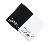 MOBUTOFU 2pièces Porte-Passeport Cuir PU pour Couples Pochette De Voyage Multi-Fonctionnelle Organiseur De Documents pour Passeport Cartes Identité Et Billets Avion