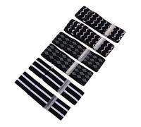 MOBUTOFU 3 Paires Brassards de Chemise Réglables Lot Boucle Métallique Élastiques et Durables pour Homme Accessoire Élégant et Pratique pour Manches