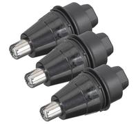 MOBUTOFU 3 Têtes de Remplacement pour Tondeuse à Poils de Nez, Épilateur de Nez Étanche, Compatible Rasoir Électrique, Accessoires de Rechange pour Soin Masculin, Pièces de Coupe