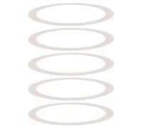MOBUTOFU 5 Pièces Bague D'espacement M42 0,5mm en Acier Inoxydable pour | Compatibilité, Installation Facile, Réduit les Aberrations, pour Astrophotographie et Changements Rapides