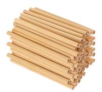 MOBUTOFU 50 Tubes à Abeilles en Canne Naturelle 15 Cm pour Apiculture, Tubes de Nidification Remplaçables et Recharge pour Ruche D'extérieur